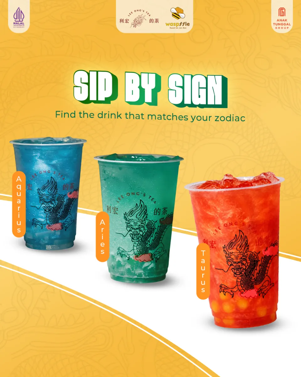 Postingan ‘Sip by Sign’ yang mencocokkan minuman dengan tiap zodiak