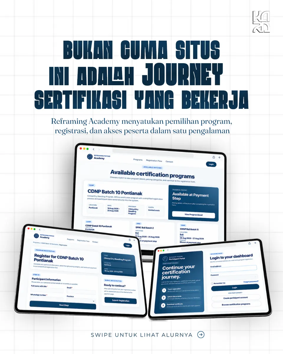 Carousel Kara Digital tentang alur sertifikasi, karya 02