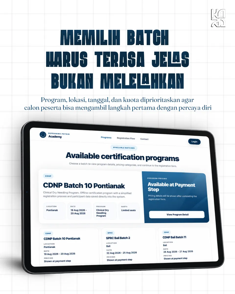 Carousel Kara Digital tentang alur sertifikasi, karya 04