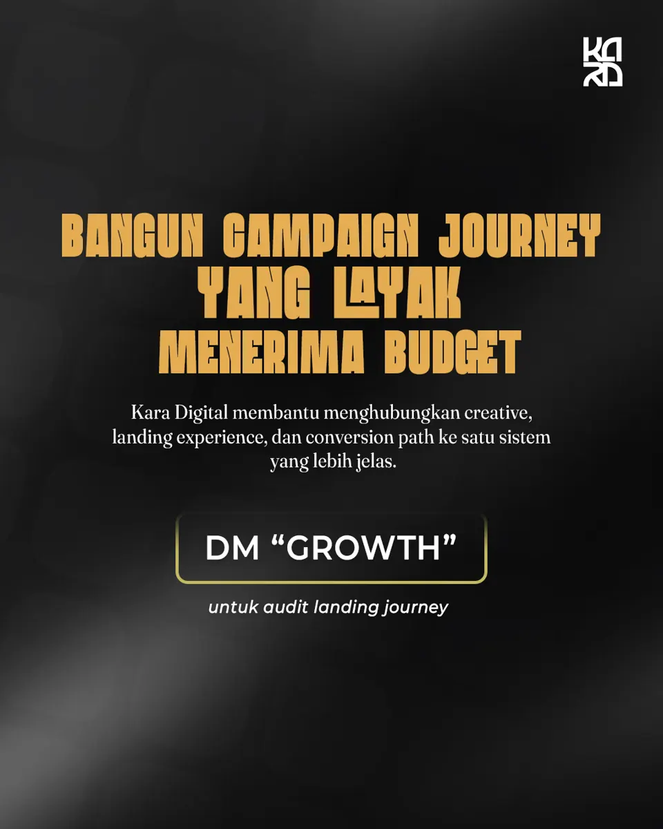 Carousel Kara Digital tentang alur iklan, karya 17