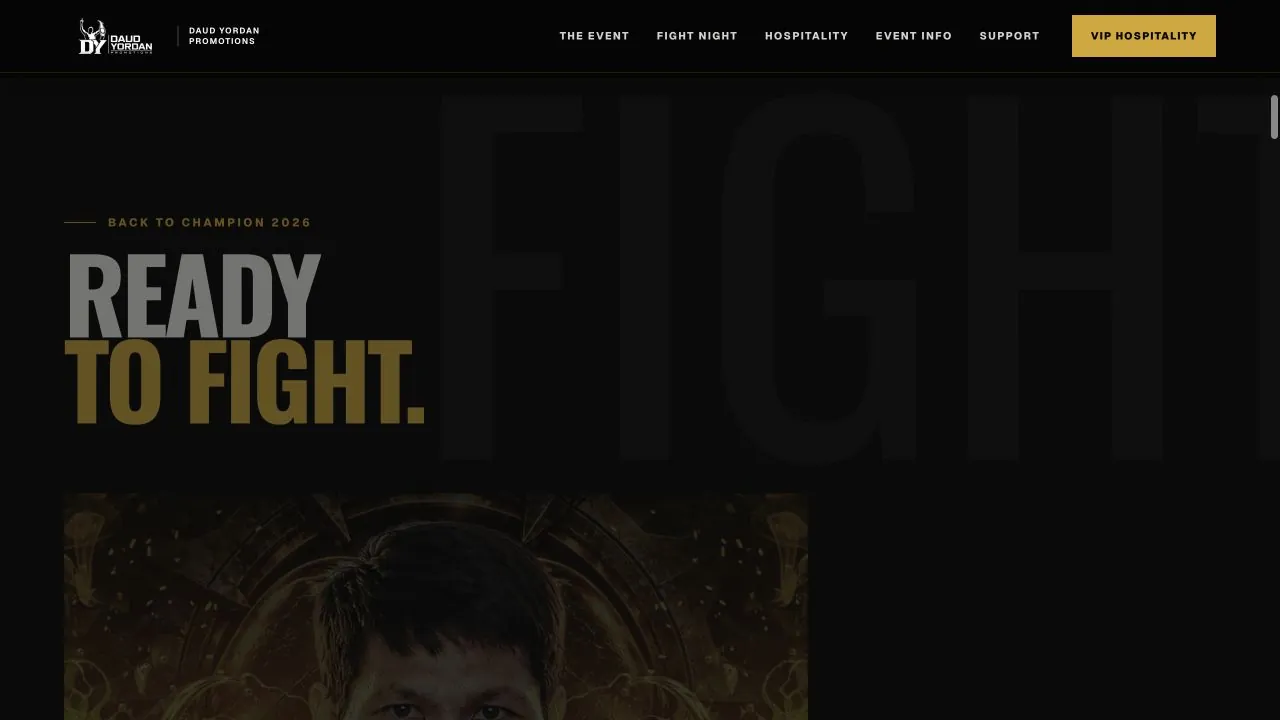 Back to Champion fight night campaign section